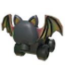 Bat Face Roller Skates