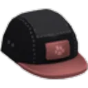 Black 5 Panel Cap