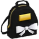 Black Designer Backpack