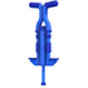 Blue Pogostick