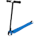Blue Scooter