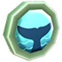Breaked Whale Badge