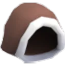 Brown Cozy Hood
