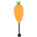 Carrot Rattle