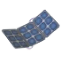 Eco Blue Solar Panel Backpack