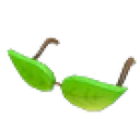 Eco Green Leaf Glasses
