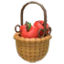 Eco Red Apple Basket Hat
