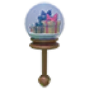 Festive Snow Globe Rattle