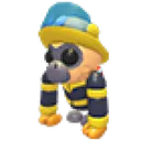 Firefighter Gibbon