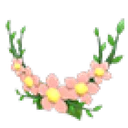 Flower Wreath Pin