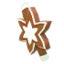 Gingerbread Star Eye Patch