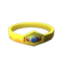 Gold Crown With Sapphire