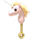 Golden Maned Unicorn Rattle