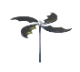 Halloween Black Bat Propeller