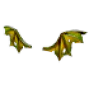 Halloween Green Zombie Bat Wings