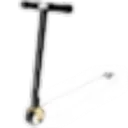 Neon White Scooter