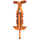 Orange Pogostick