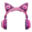 Pink Cat Ear Headphones