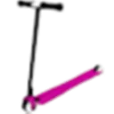 Pink Scooter
