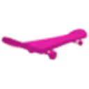 Pink Skateboard
