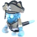 Pirate Ghost Capuchin Monkey