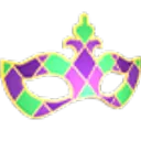 Purple Masquerade Mask