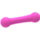 Rubber Bone Throw Toy