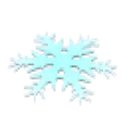 Snowflake Throwing Disc