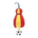 Spain Soccer Earrings