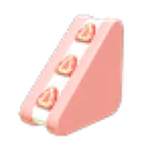 Strawberry Sandwich Chew Toy