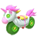 Unicorn Zombie Ponycycle