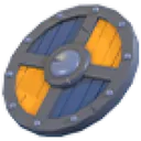 Viking Shield Throw Toy