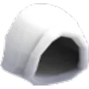 White Cozy Hood