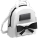 White Designer Backpack