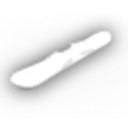 White Neon Snowboard