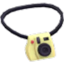 Yellow Instant Camera